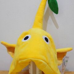 チョー可愛い！ピクミンの被り物・未使用に近い美品・タグ付き
