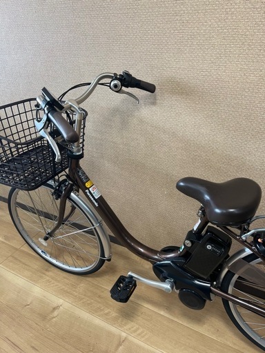 美品✨ パナソニック電動自転車、バッテリー12.0AH