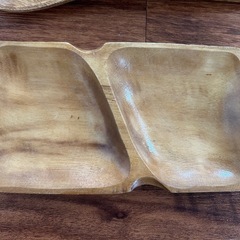 ナチュラルウッド　サラダボウル　オシャレな食器　　の画像
