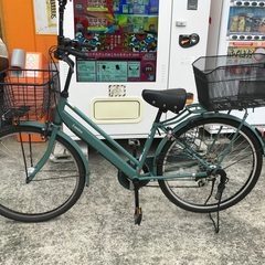 ダイワサイクル Lumina 26インチ自転車/グリーン/SWC...