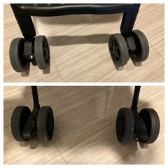 アップリカベビーカー　マジカルエアー クッション AC  グレーの画像