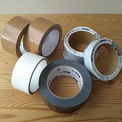 ガムテープ 床用両面テープ他