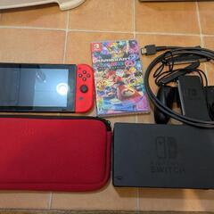 美品ニンテンドースイッチ　マリオカート付き