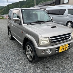 【車検1年】パジェロミニ　4WD ターボ　乗って帰れます。