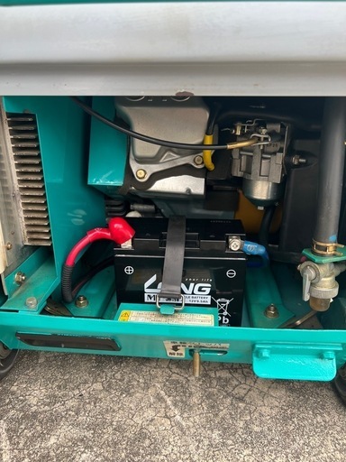 溶接機 発電機 DENYO-GAW-150ES ガソリンエンジン
