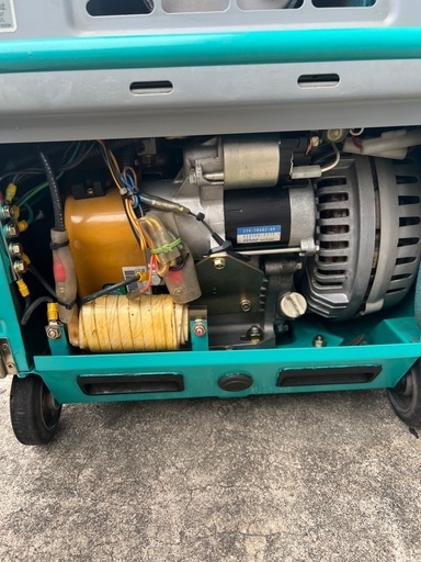 溶接機 発電機 DENYO-GAW-150ES ガソリンエンジン