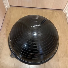 体幹バランスハーフボールブラック
