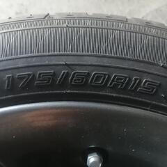 175 60 15オーテックアルミ付きタイヤの画像
