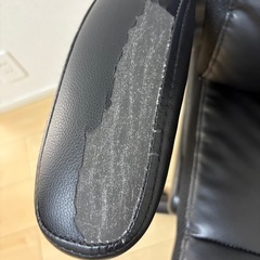 ニトリ　オフィスチェア(合皮素材)の画像