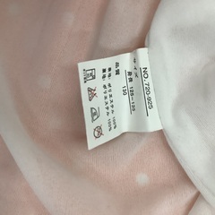 Angel Love 水玉模様のワンピース　130cmの画像