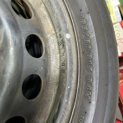 185/60R15 ブリヂストン　エコピア　タイヤのみ　２０２０年