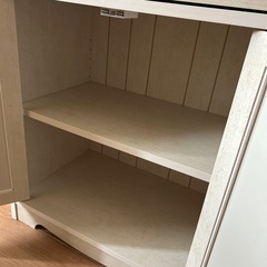 ニトリ　リズバレー　レンジ台の画像