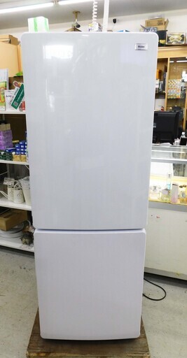 B【恵庭】Haier 冷凍冷蔵庫 148L 2018年製 JR-NF148A ハイアール 中古