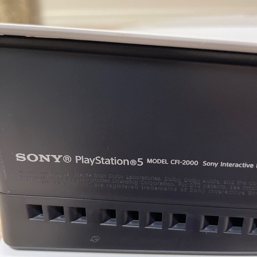 【お相手様が決まりましたので終了です】新型PS5ディスクドライブ搭載(CFI-2000)箱無し+モンハンワイルズ