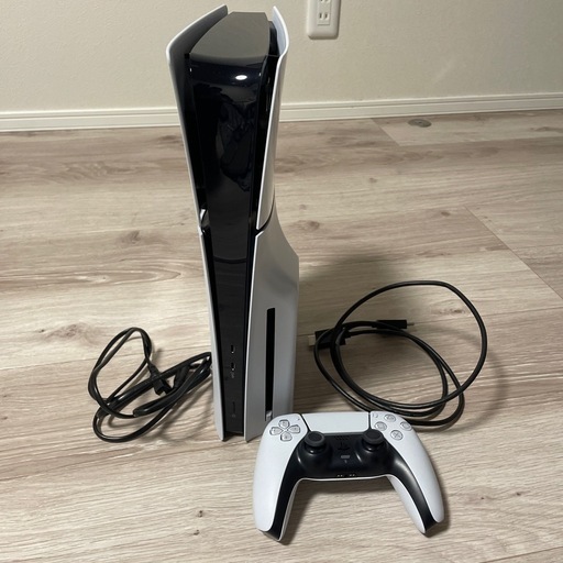 【お相手様が決まりましたので終了です】新型PS5ディスクドライブ搭載(CFI-2000)箱無し+モンハンワイルズ