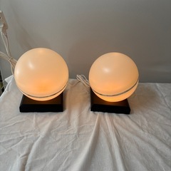 昭和レトロ タッチセンサー 卓上ライト中古品2個セット