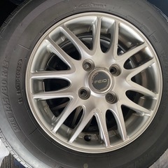 BRIDGESTNE 軽自動車タイヤホイール付き　4本セット