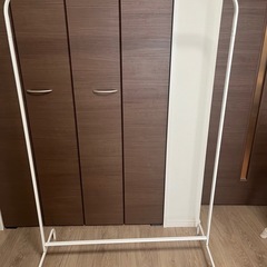 ハンガーラック、ハンガー、収納箱 セット