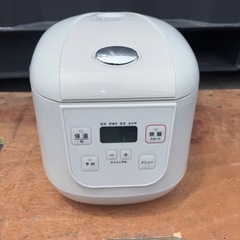 ユアサ マイコン炊飯器 HC-RCM013(WH) 3.5合炊き 2021年製