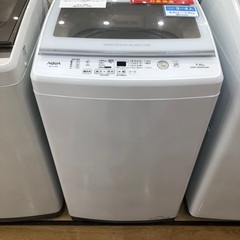 【1年間動作保証付き】AQUA 全自動洗濯機　AQWーV7M 7.0kg 2022年製　クリーニング済