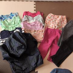 80サイズ　女の子洋服セット　BRANSHES　無印　ユニクロなどの画像