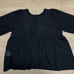 タグ付　GLOBAL WORK  シアーペプラムカーディガン  の画像