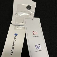 タグ付　GLOBAL WORK  シアーペプラムカーディガン  の画像