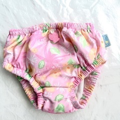 値下げしました。美品　ベビー　スイムパンツ　80 女の子　ピンクの画像