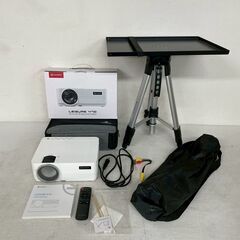 【VANKYO】ヴァンキョウ プロジェクター Leisure470 LEDランプ 動作確認済 ホワイト 小型 投影機 ホームシアター 4000ルーメン Y1513