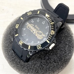 【中古品】コカコーラ シリコーンウォッチ メタリック 腕時計の画像