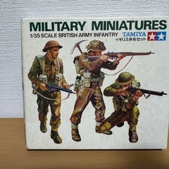 TAMIYA 1/35 イギリス歩兵セット