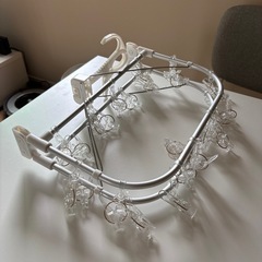 折りたたみ洗濯バサミ　24ピンチ　美品　