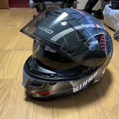 エアロ　グラフィックヘルメット　フルフェイス　カッコイイ　使用時...