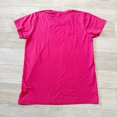 お話中★　adidas アディダス　Tシャツ　ピンク　レディース　M グンゼの画像