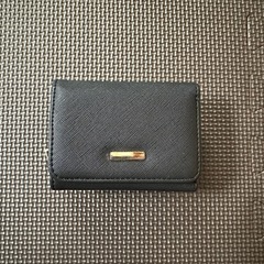 三つ折り財布 ブラック