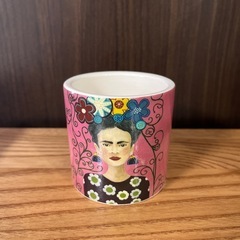【海外雑貨】メキシコ風プリントの鉢植え