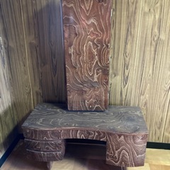 昭和レトロ鏡台　三面鏡の画像