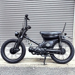 ホンダ スーパーカブ 50cc マットブラック チョッパー 福岡 全国発送の画像