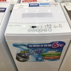【半年間動作保証付き】　KJapan 全自動洗濯機　SWーM60A 6.0kg 2018年製　50L 程度B （軽度の使用感）