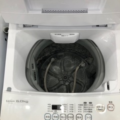 【半年間動作保証付き】　KJapan 全自動洗濯機　SWーM60A 6.0kg 2018年製　50L 程度B （軽度の使用感）の画像