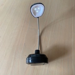 LEDライトスタンド ブラックの画像