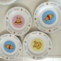 Disney×takayoshiデザインプレート4枚セット