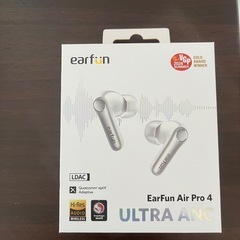 【VGP 2025 金賞】EarFun Air Pro 4 ワイヤレスイヤホン Bluetooth 5.4/50dBアダプティブ式 