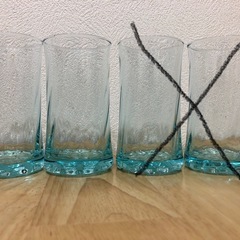 グラス2つセットの画像
