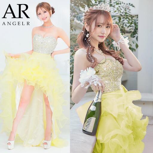 AngelR エンジェルアール ショートインロングドレス バースデー