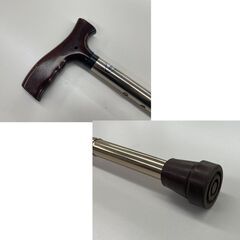 フランスベッド 折りたたみ杖 76～87ｃｍ つえ ステッキ  歩行補助具 札幌市手稲区の画像