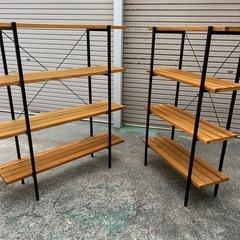 アパレルショップで使っていた棚2つセット