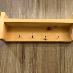 木製マグネット　キーホルダー(棚付)の画像