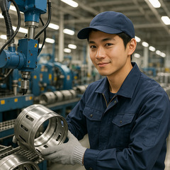 自動車部品の製造工場🏭即入寮＆即入社OK！寮費無料/昇給制…