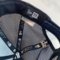 NEW ERA × 読売ジャイアンツ YOUTH DENIM CAP ニューエラ　キッズの画像
